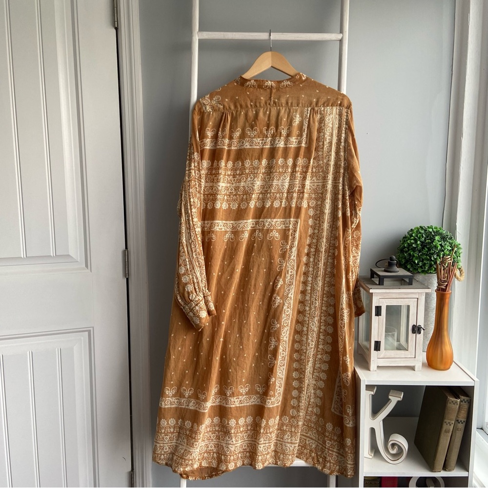 Magnolia Pearl Idgy Patterned Long Sleeve Dress - Picture 2 of 8